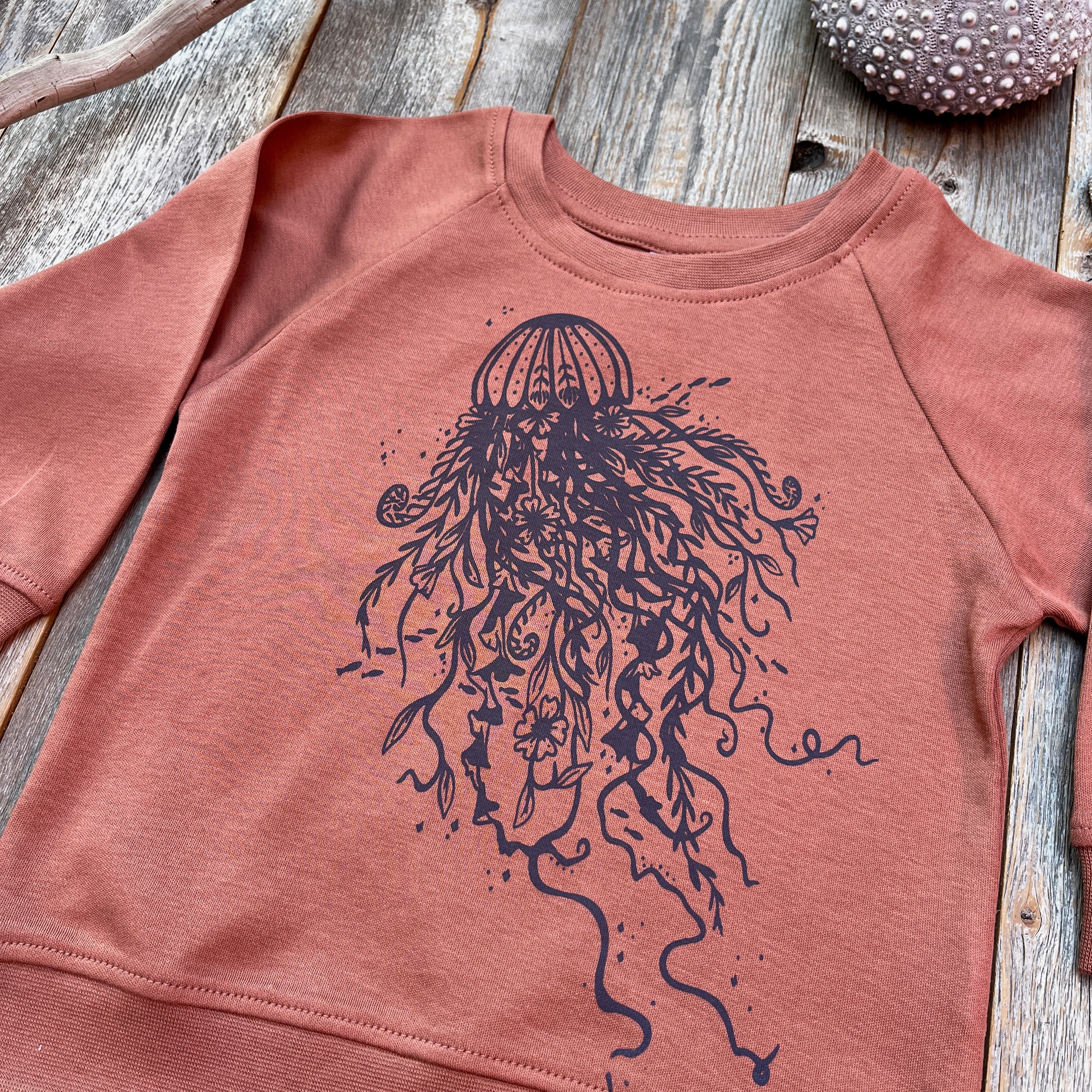 Bough & Antler "In Bloom" Kid's Jellyfish Pullover