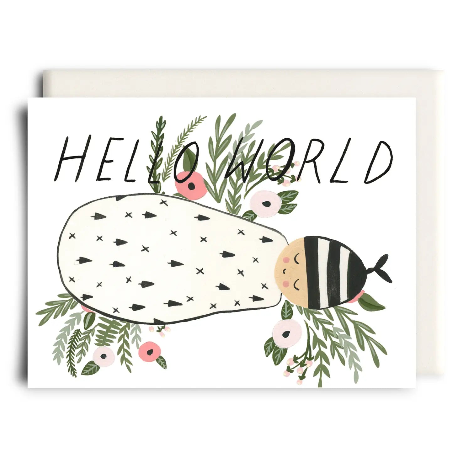 Inkwell Cards “Hello World” Card