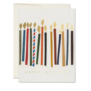 Red Cap Cards "Happy Birthday” Candles Card