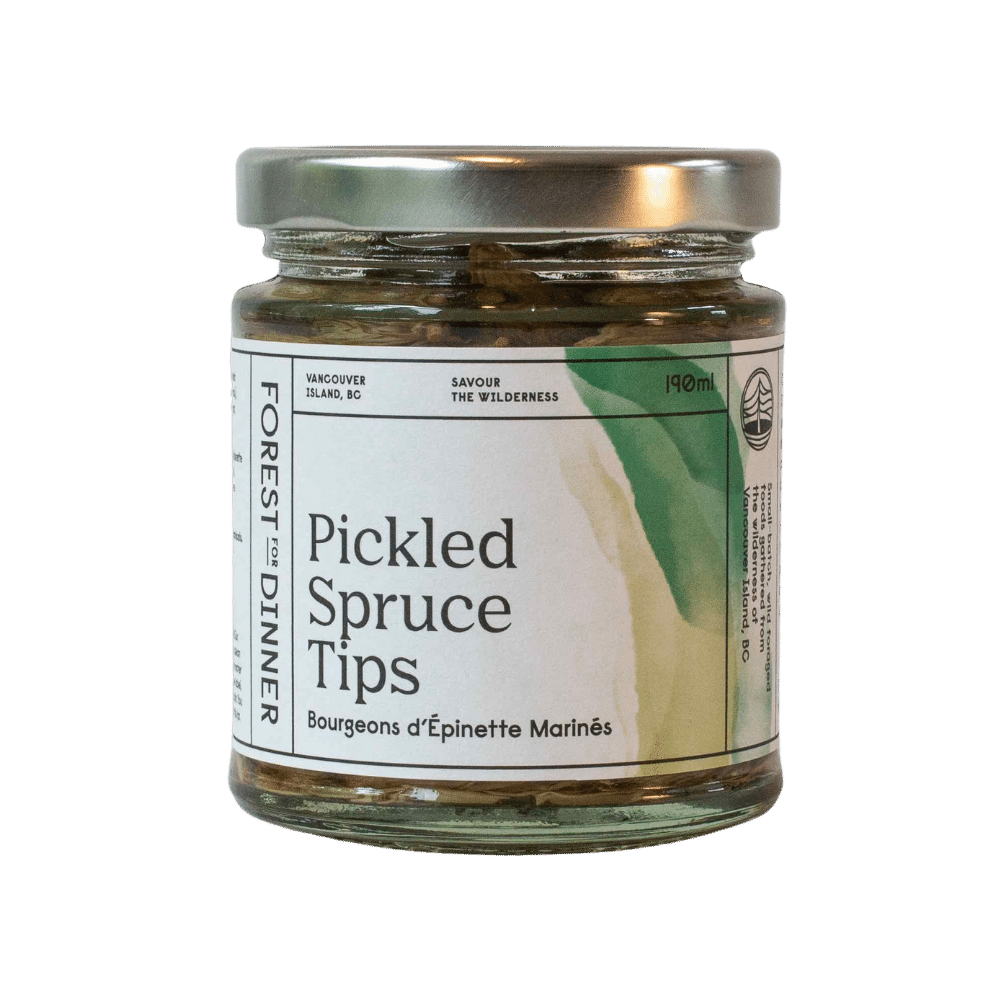 Forest for Dinner | Pickled Spruce Tips