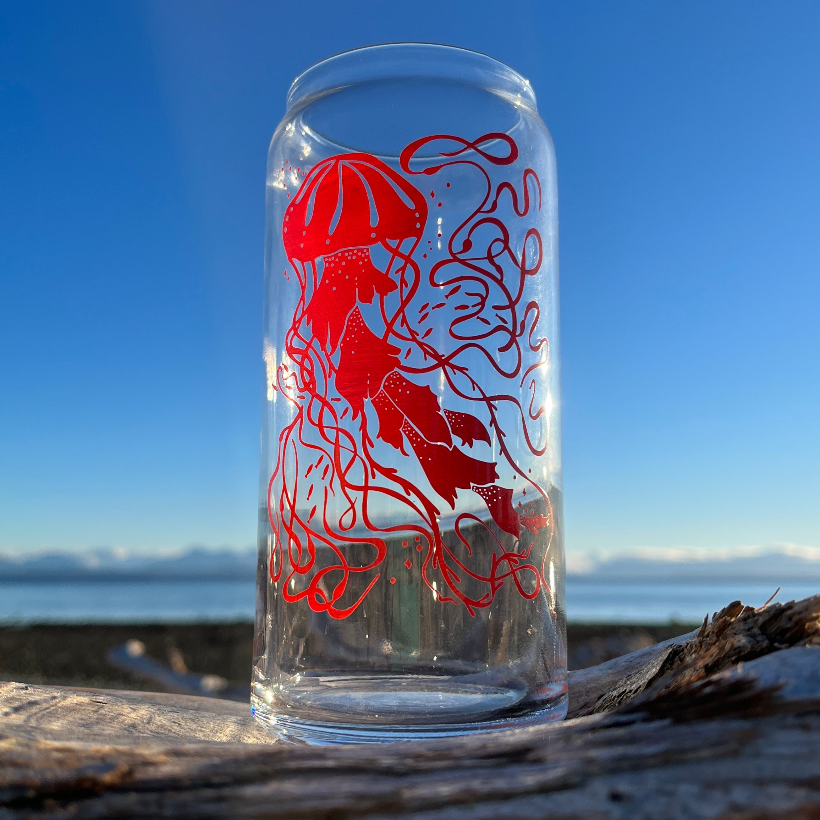 Bough & Antler "Jellyfish" Beer Glass