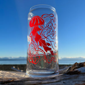 Bough & Antler "Jellyfish" Beer Glass