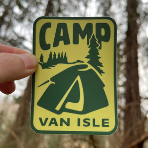 Camp Van Isle Sticker