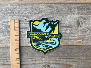 Bough & Antler Mountain Crest Sticker