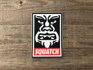 Squatch Sticker