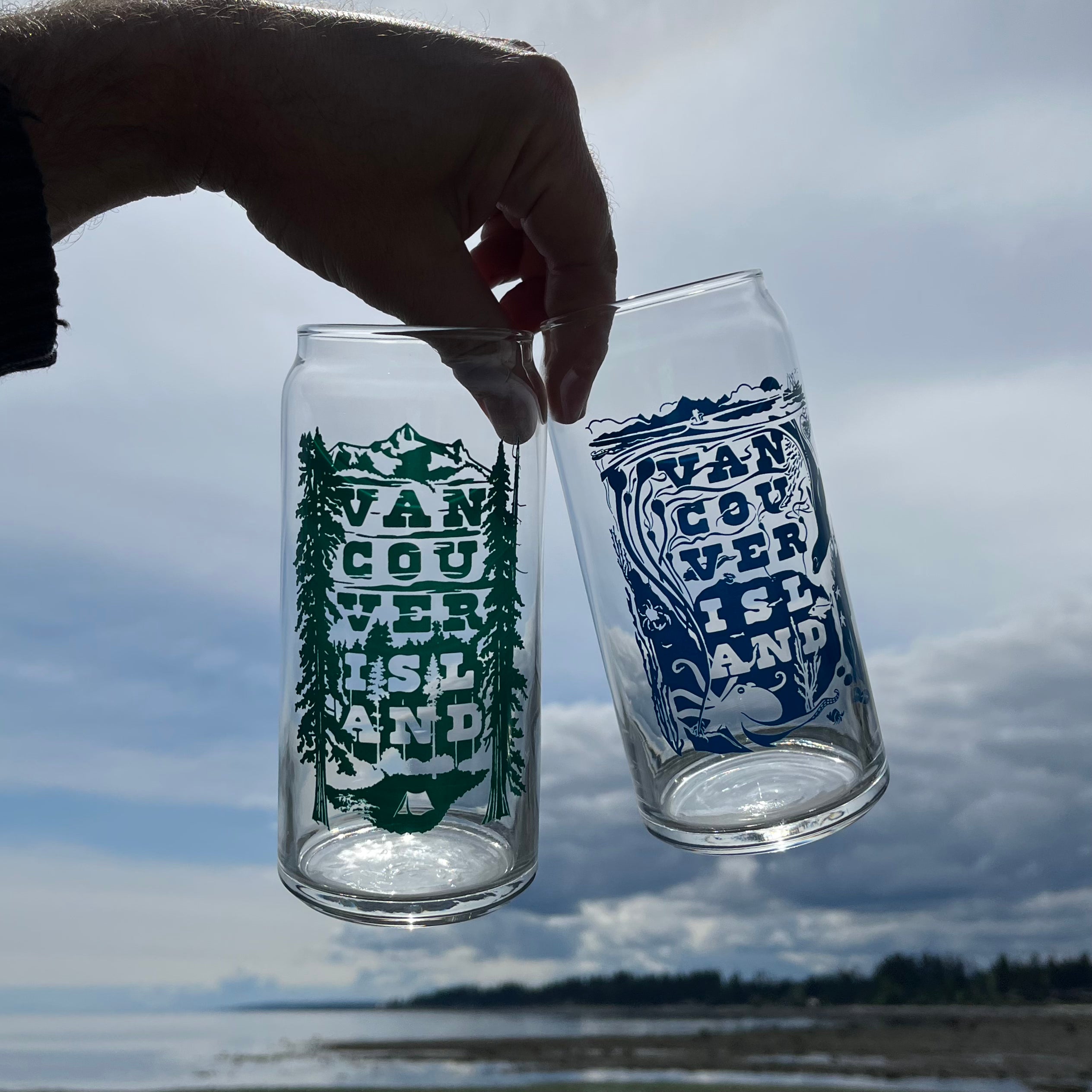 Trees to Seas Beer Glass Set