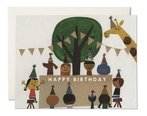 Red Cap Cards “Happy Birthday" Party Card