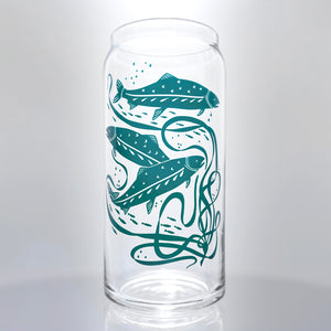 Bough & Antler "Salmon" Beer Glass