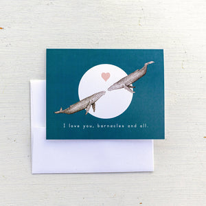 Hello Yellow Canary “I Love You, Barnacles and All" Card