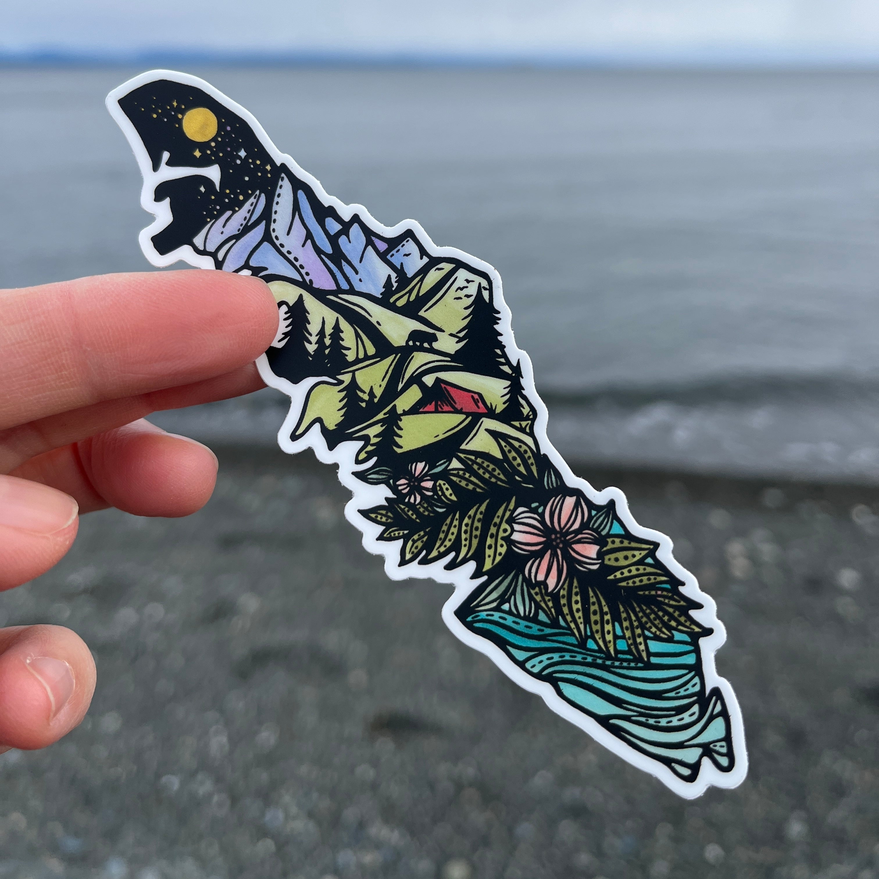 Wild Isle Sticker - Small