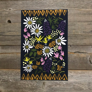 Bough and Antler Wildflower Print