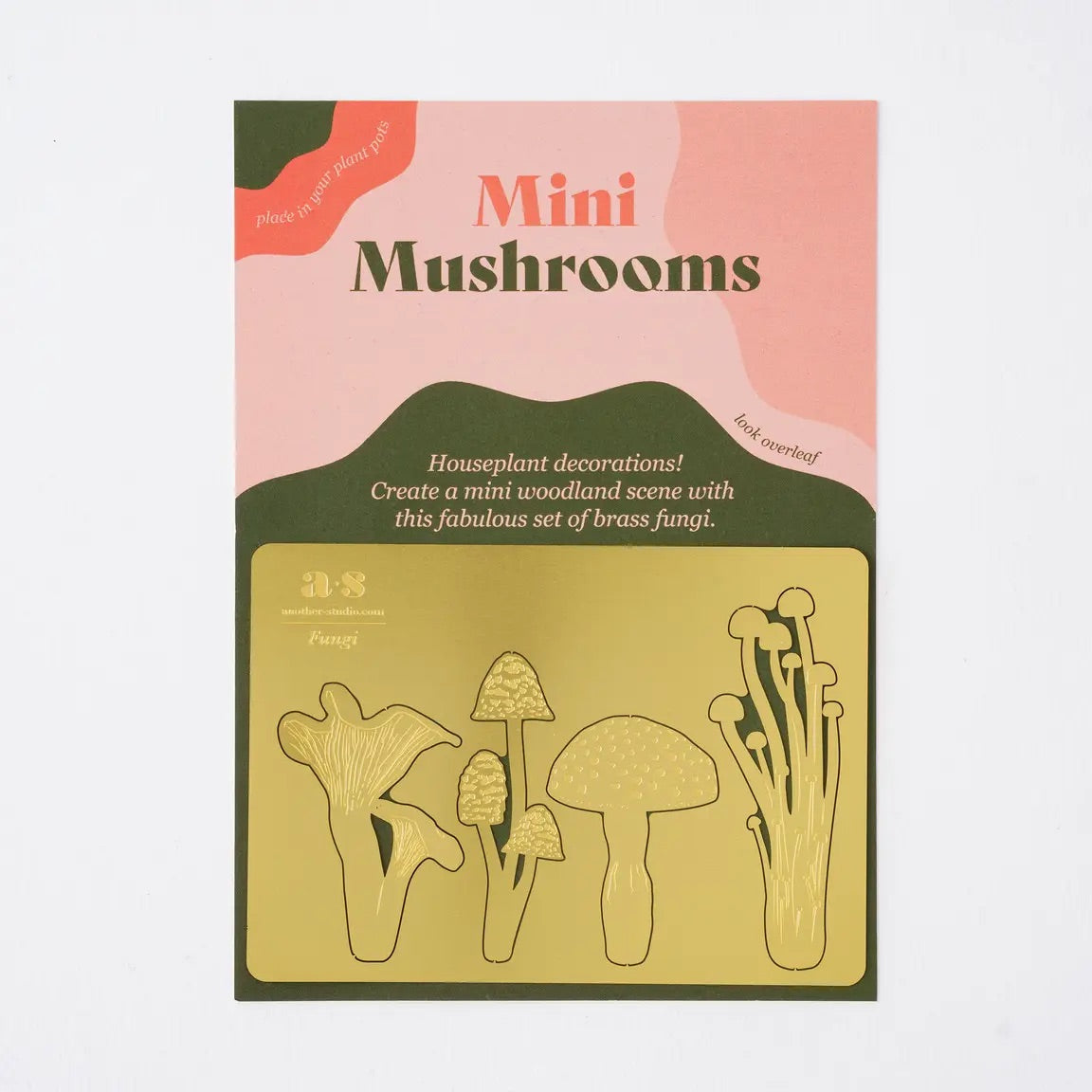 Another Studio for Design “Mushroom” Houseplant Decorations