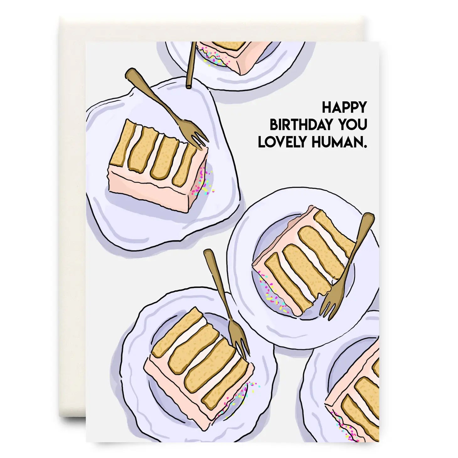 Inkwell Cards “Happy Birthday You Lovely Human” Card