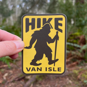 Hike Van Isle Sticker