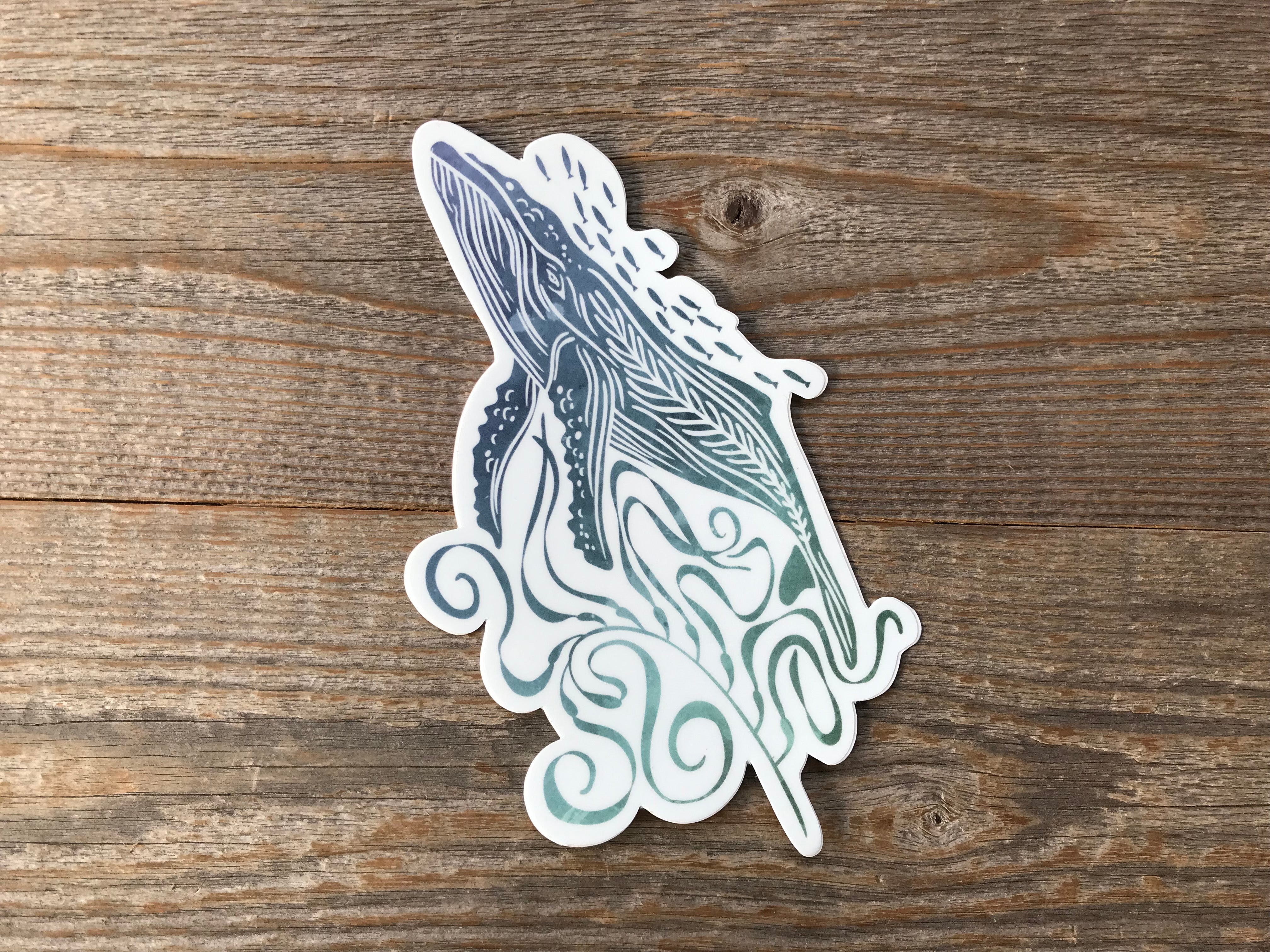 Bough & Antler Kelp Creature Sticker