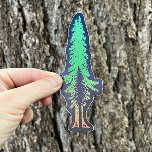 Bough & Antler Asymmetree Sticker