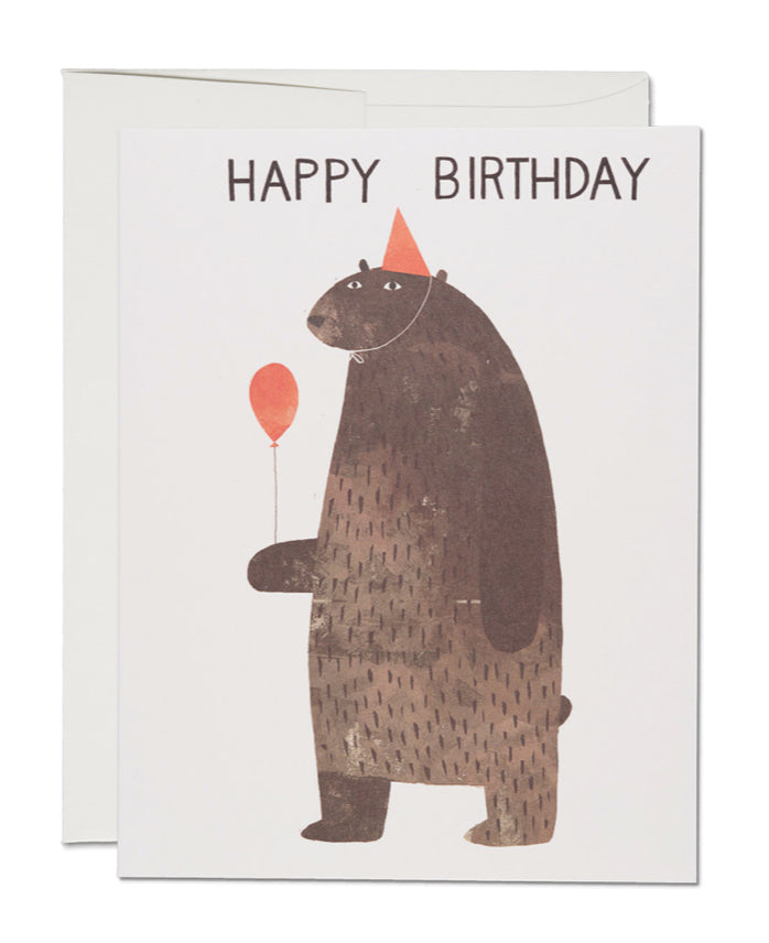 Red Cap Cards “Happy Birthday " Card