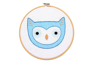 Kiriki Press “Owl” Embroidery Kit