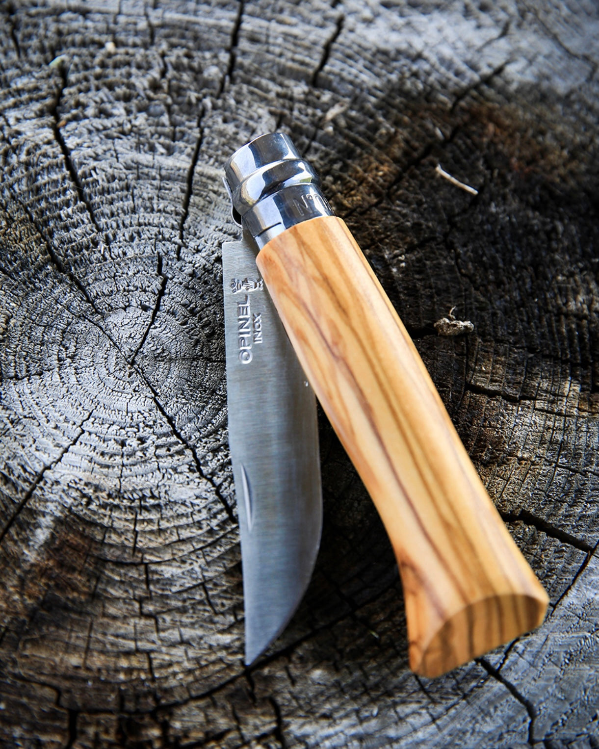 Opinel Olive Wood “No. 8”